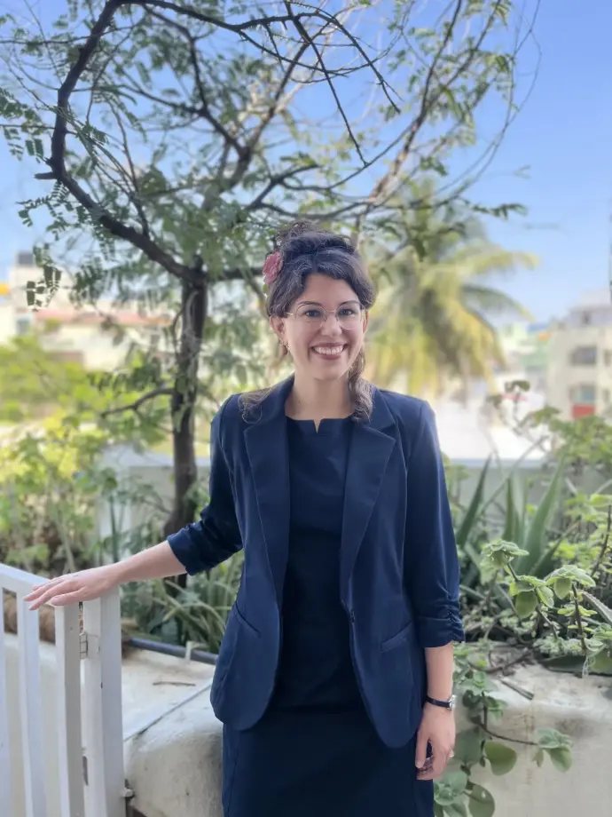 Anna Kuhnts, CEO von Quadrigo Private Limited